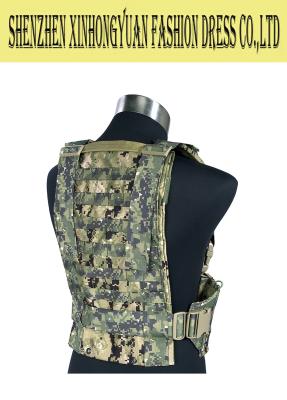 China Lightweight Easy - Detachable Military Tactical Vest With Protective Alumila Plate Pad Velcro for sale