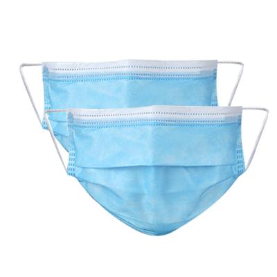 China Clinic Disposable Cloth 3 Ply Dust Face Surgery Mascarillas Disinfcetant Surgical Medical Face Mask for sale