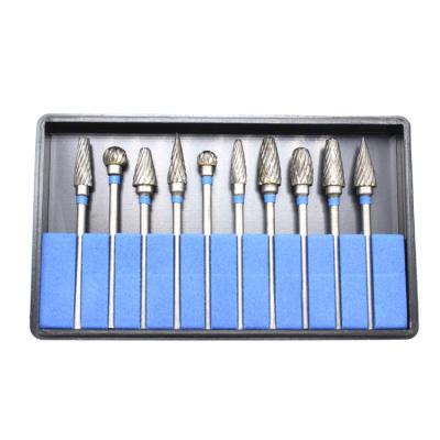 China Dental Clinic Dental Steel Burs Diamond Carbide Tungsten Carbide Burs for sale