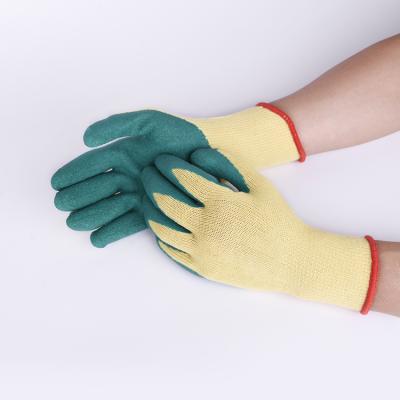 China Comfortable / Breathable Industrial Latex Foam Latex Gloves Double Dipped Latex Glove for sale