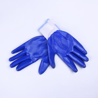 China Factory Wholesale 13G Polyester Nitrile Gloves Nitrile Coated Comfortable/Breathable Good Quality Hand Working Gloves for sale