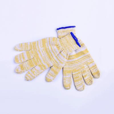 China High Quality Comfortable/Breathable 10G Weight Laundered White Safety Gloves Industrial Cotton Unisex Working Gloves for sale