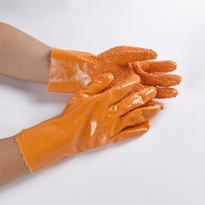 China Factory Price Good Quality Cleaning Rubber Gloves Comfortable / Breathable Latex Rubber Gloves Powder Free for sale