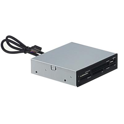 China Factory hot selling cf plastic plastic with 6 slots adapter multifunctional universal card reader for sale