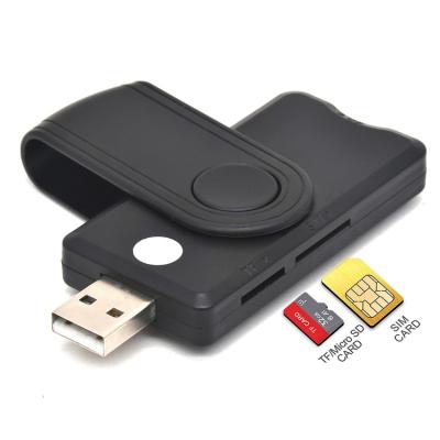 China CAC Smart Card Reader with USB SDK 3.0 CR310-3.0 Custom Cards All IN One SD/TF/ID EMV Multifunctional Card Reader for sale