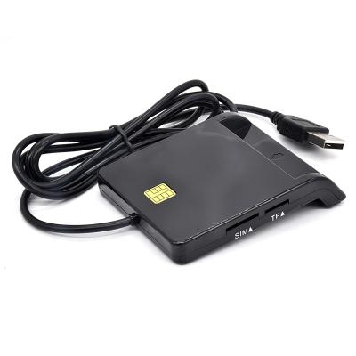 China Data Transmission USB Multi Smart Card DOD USB CAC Military Compatible Memory Card Reader With Wins For PC for sale