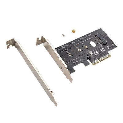 China Desktop PCIe4x to NGFF M.2 NVMe Expansion Card SSD NGFF to PCIE X4 M Key SSD Adapter for sale