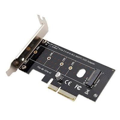 China Solid State Drive M.2 (NGFF) Adapter Desktop Card - 1 x PCIe (NVMe) M.2, 1 x SATA III M.2 - PCIe 3.0 for sale