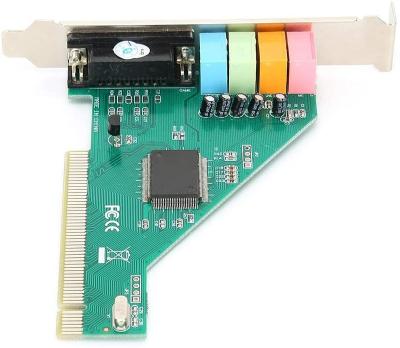 China CMI8738 Sound Perfect Chip 32/64 Sound Card PCI Adapter Bit Card For Desktop for sale