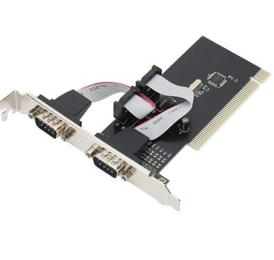 China Tablet PC PCI Serial Card DB9 COM RS232 Converter Adapter Controller For Desktop PC for sale