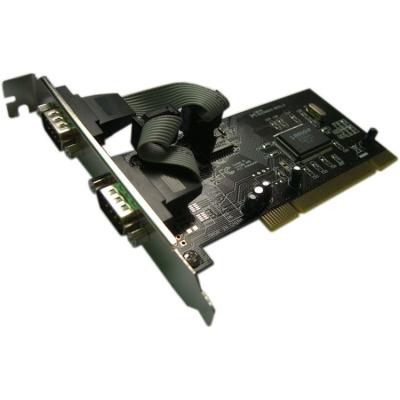 China Easy Installation Factory Sale PCI DB9 RS232 Expansion Card For Desktop for sale