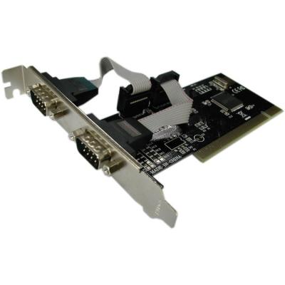 China Factory Direct PCBA+metal DB9 PCI to COM RS232 Industrial Converter Adapter Controller for Desktop PC for sale