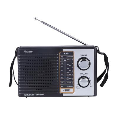 China Hot Selling F-100 Mason Manufacturer China Receiver High Sensitivity FM Radio Mini AM Radio Speaker for sale