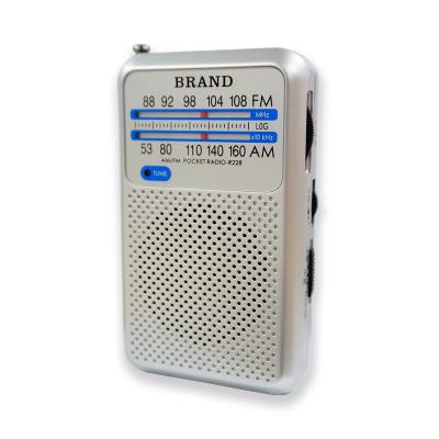 China Portable Factory Supply High Sensitivity Receiver OEM Retekess AM FM Small Size Pocket Radio for sale