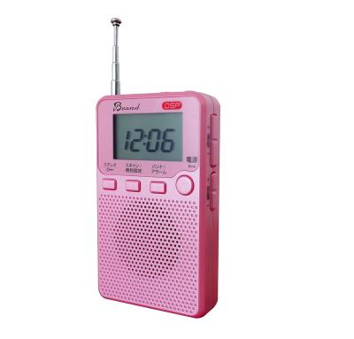 China High Sensitivity Multi-Functional Receiver Mirror Alarm Clock Speaker With FM LCD Mirror Radio Nap for sale