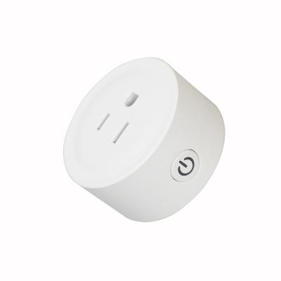 China Hot Sale Tuya Smart Life 10A Smart Wifi Socket US Plug Wifi Socket Works With Alexa for sale