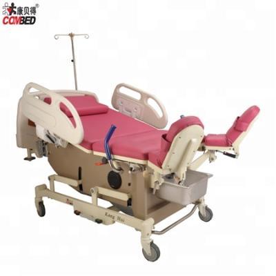 China DH-C101A01 Steel Electric Delivery Gynecological Bed With Mattress for sale