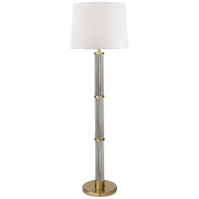 China Contemporary Bedroom Study Living Room Crystal Vertical Glass K9 Floor Lamp for sale