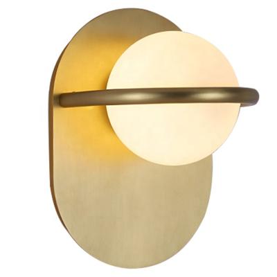 China Wholesale Modern Finish Restaurant Classic Copper 5w Led Hom Light Outdoor Wall Lamp for sale