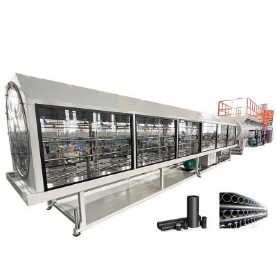 China PUFF plastic water and gas drainage pipe / HDPE pipe extruders / plastic production line for sale