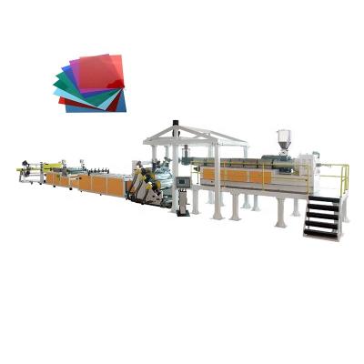 China ABS Sheet Plastic Granules Machine ABS Plastic Sheet Making Machine for sale