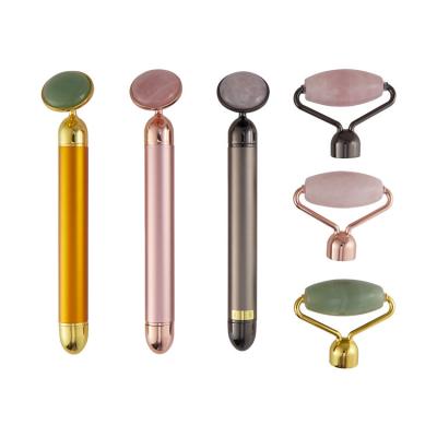 China Wholesale best jade face roller electric face roller jaderoller high quality single head massager roller for sale