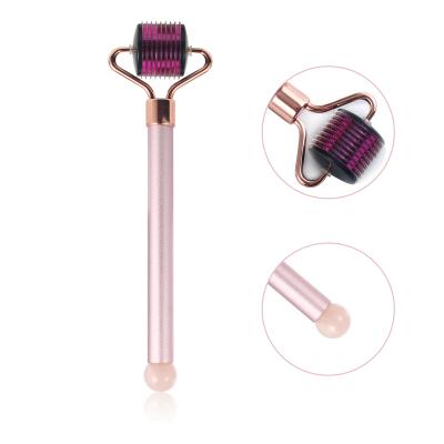 China 192 micro needles derma roller medical grade needle roller beard remover crystal crystal derma roller for sale