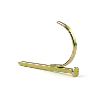 China Water Pipe Firm Professional Steel Clamp Hook Nails Code Fixed Nail For Concrete for sale