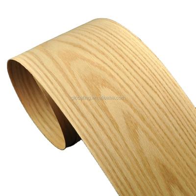 China Modern Natural American Red OAK Wood Veneer For DIY Craft Furniture for sale