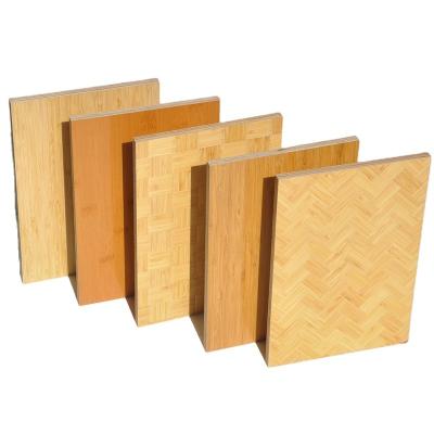 China Interior Decoration Natural Prefinished Cartentry Weave Bamboo Veneer Faced Hardwood Panel for Walls, Ceilings, Cabinets, Doors and Furniture for sale