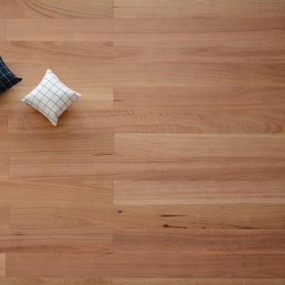 China Home Decoration Australian Blackbutt Engineered Prefinished Parquet Flooring Flat Surface Wood for sale