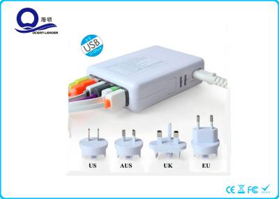 China 5V 6A Multi Port USB Adapter Charger , 6 Port Usb Power Wall Charger for sale