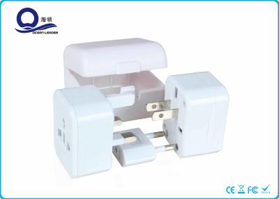 China Fast Charging USB Travel Converter Adapter , American USB Travel Plug Adapter for sale