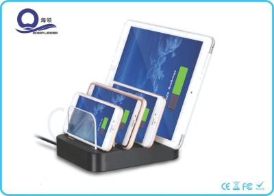 China 30W 4.8A Multiple USB Charger , Desktop Charging Station Organizer with 4 Ports for sale