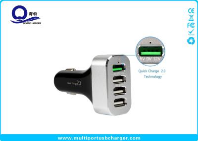 China De veelvoudige USB-Lader van de Ladersauto met 4 Havens voor Samsung Galaxys7 S6 Rand S8 Te koop