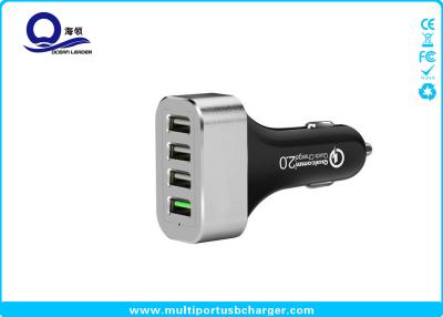 Κίνα φορτιστής αυτοκινήτων λιμένων USB 48W 9.6A 4 με QC 2,0 που υποστηρίζεται για την άκρη S8 γαλαξιών S7 S6 προς πώληση