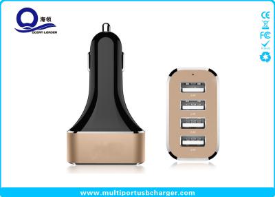 China Quick Charge 2.0 4 Port USB Car Charger 48W 9.6A / iPhone usb car adapter Fast Charging for sale