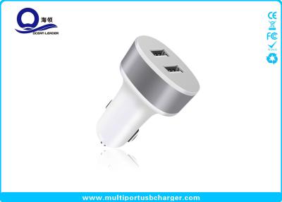 China 5V 2.1A Dual USB Car Charger , Samsung mobile phone car chargers Fast speed for sale