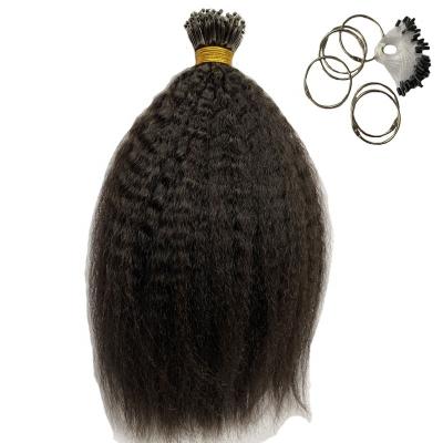 China 8d Extension Double Curly Straight Hair Curly Straight Human Hair Extensions Pulled 1g/s 100g/pack for sale