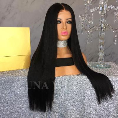 China 2years Long Lasting Straight Hair 360 Lace Frontal Wig Cheap Wholesale 360 ​​Lace Front Wigs Brazilian Virgin Hair Wigs 180Density for sale