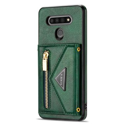 China Shockproof For LG Stylo 6 Wallet Case PU Leather Multiple Slots Credit Card Slots Phone Case For ID Cash for sale