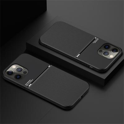 China Luxury Anti-fall Non-slip Stripes Phone Case For iPhone 11Pro XS max X XR XS 6 6S Max 7 8 Plus Matte Soft Silicone Shockproof Back Cover for sale