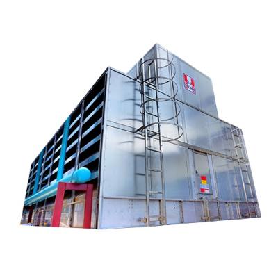 China Silence Special Zone HON MING 304 Stainless Steel AI Intelligent Square Cross Flow Cooling Tower Suppliers for sale