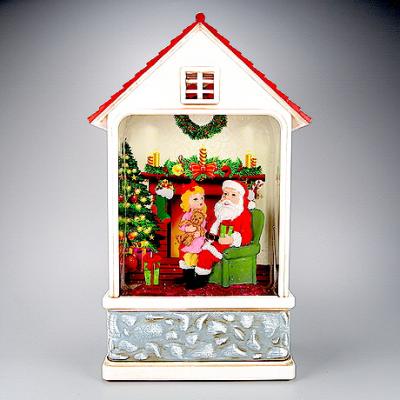 China Christmas / New Year Decoration Christmas Decoration Santa LED Lighting Tablepiece Lantern for sale