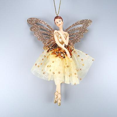 China Christmas Decoration Christmas/Fairy New Year Decoration Polyresin Ornament for sale