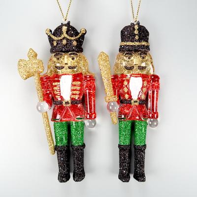 China Christmas Decoration/Acrylic Soldier Ornament Christmas Decoration Clear Red/Green/Gold for sale