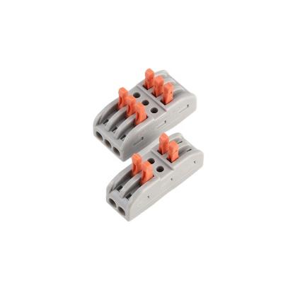 China Power 3 Way Lever Compact Push Lug Connector Splicing Block for sale