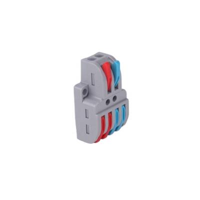 China 2021 Hot Selling Power Contract Terminal Electrical Connectors Universal 3 Pin Wire Splicing Male Female Connector for sale