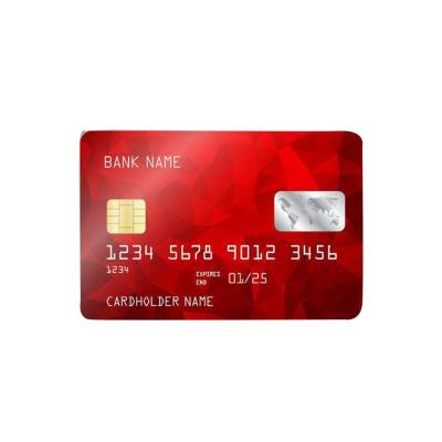 China Chinese Professional Restaurant Card PVC Manufacturer Customized Waterproof Credit Card With Chip for sale