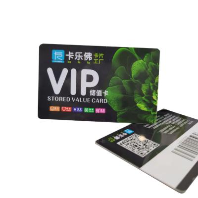 China The club/bank/hotel/etc. Printed Plastic PVC Barcode Discount Card Gift Card for sale